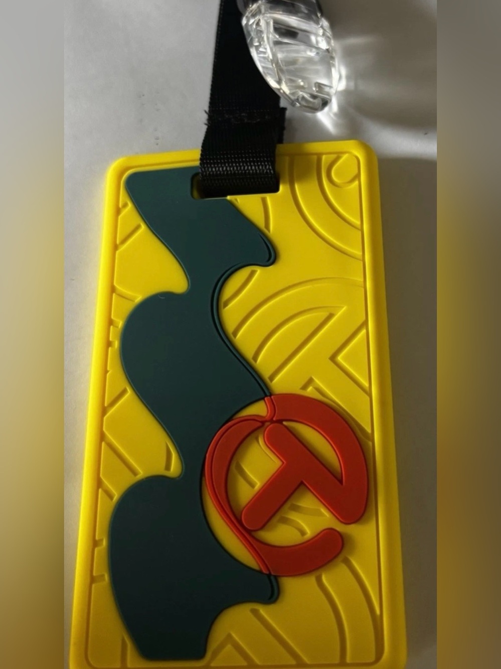 NWT Scotty Cameron Gallery CIRCLE T Rubber Leash WAVES Encinitas Ca Yellow Red